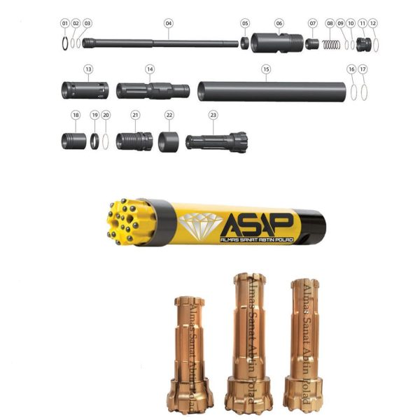 چکش حفاری سرکوپ سرکپ چکش حفاری معدن