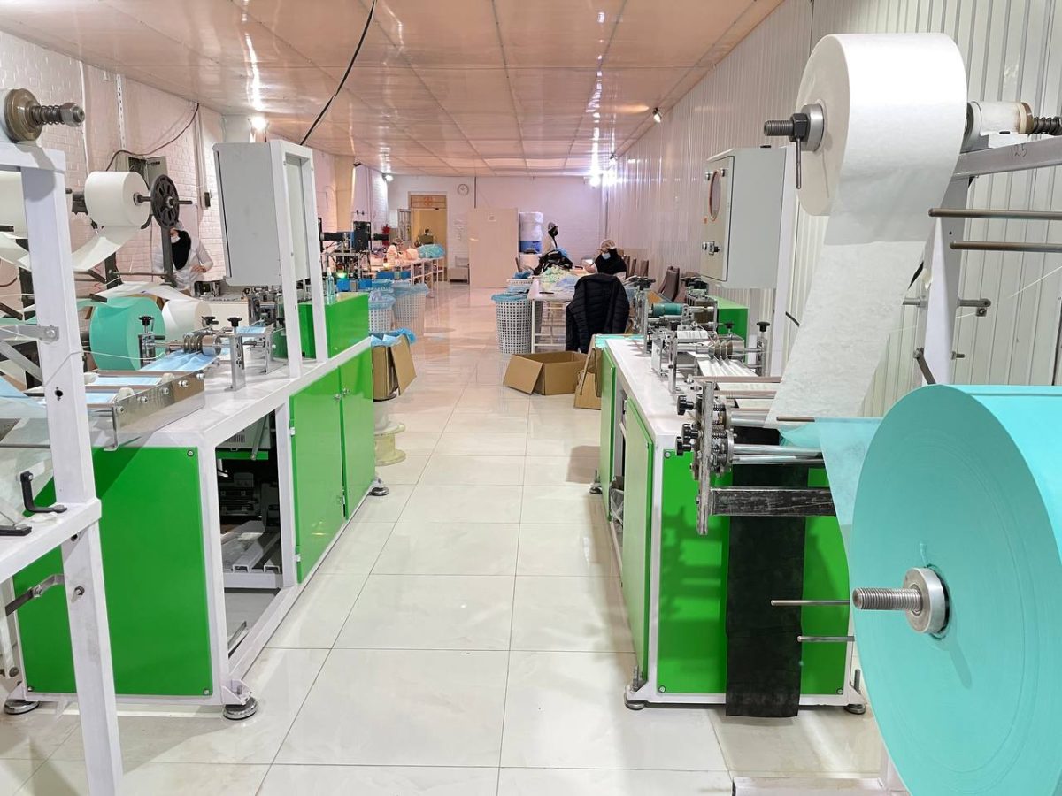 Automatic Production Line for Three-Layer and 3D Masks with Elastic Band Attachment for Sale - Image 4