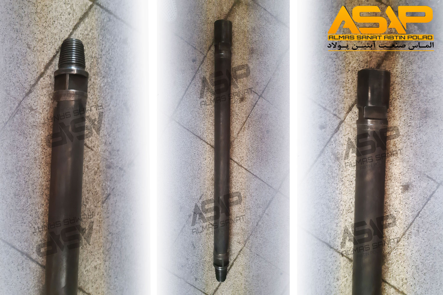 رادحفاری سوزن حفاری راد دریل واگن راد راسول کوپلینگ راد نری مادگی راد حفاری تبدیل راد